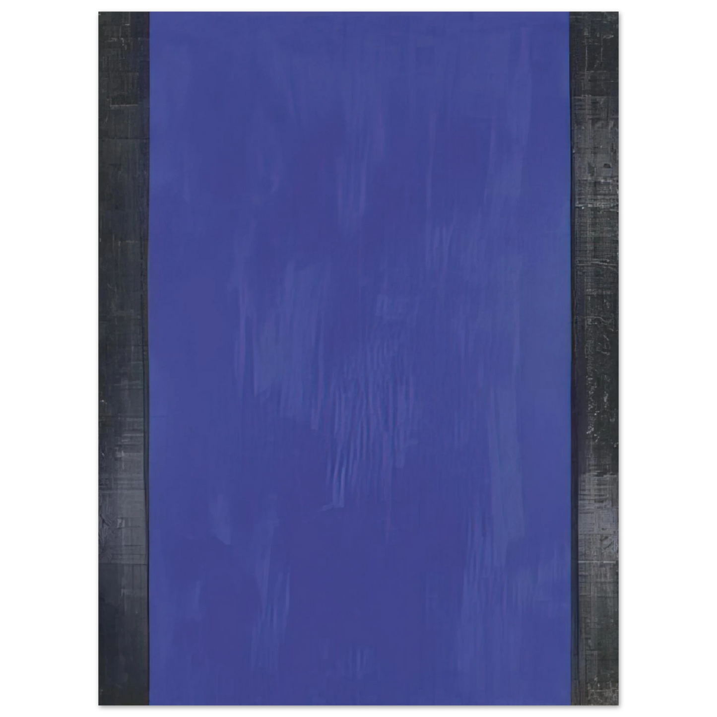 Gunther Forg - Untitled blue - Color Field Painting 75x100 cm / 30x40inches Fine Art Poster