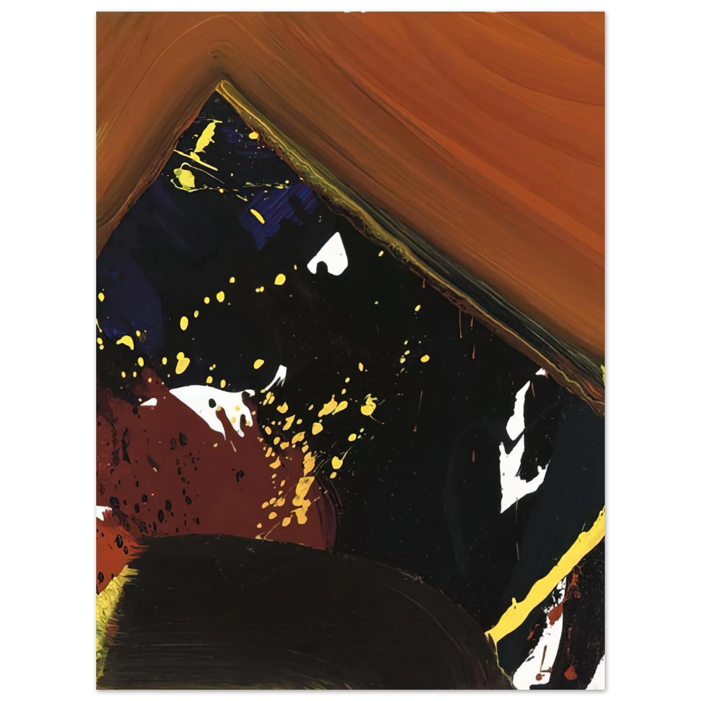 Sam Francis - SFP83-52 75x100 cm / 30x40inches Fine Art Poster