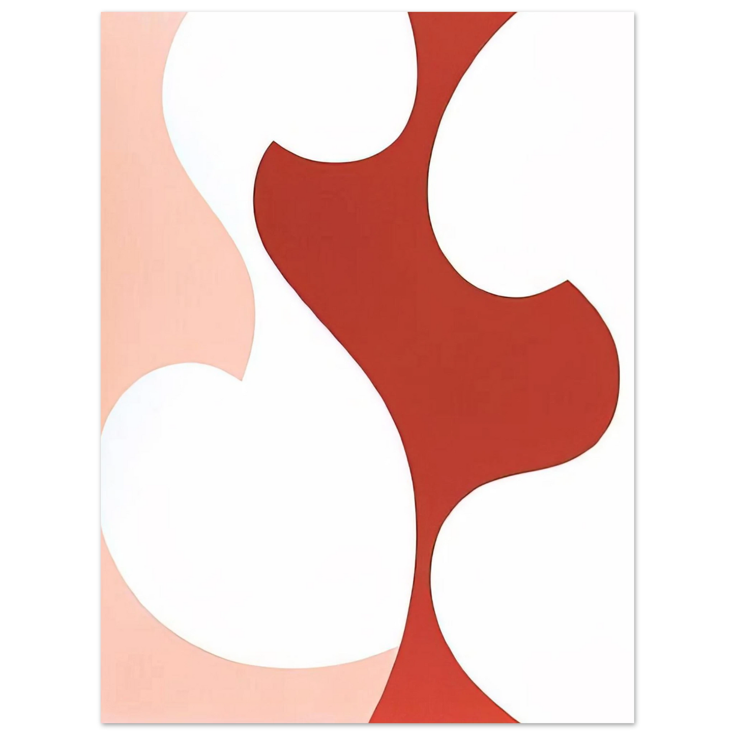 Karl Benjamin - #9 - 1963 75x100 cm / 30x40inches Fine Art Poster
