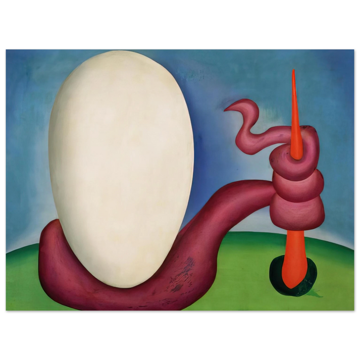 Tarsila do Amaral - The Egg 75x100 cm / 30x40inches Fine Art Poster