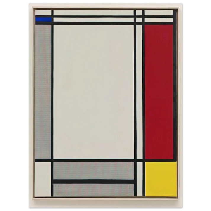 Roy Lichtenstein - NON OBJECTIVE I 1964 75x100 cm / 30x40inches Fine Art Poster