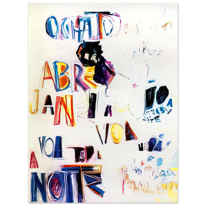 Joao Vieira - O Gato - 1967 75x100 cm / 30x40inches Fine Art Poster