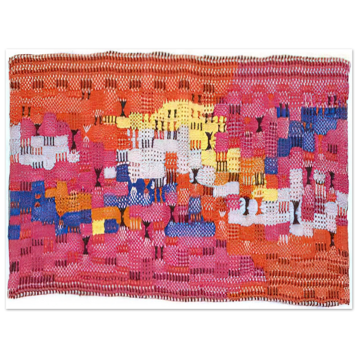 Anni Albers - SOUTH OF THE BORDER 1958 75x100 cm / 30x40inches Fine Art Poster