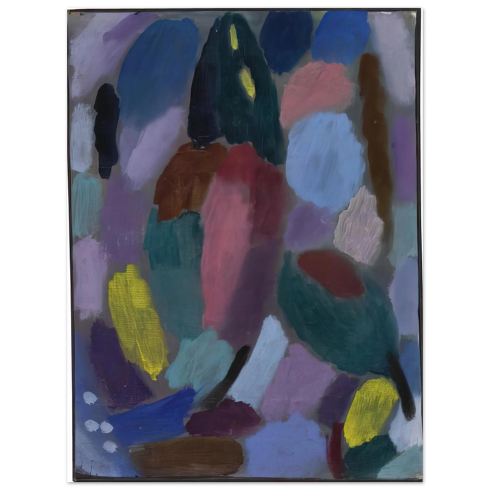 Alexej von Jawlensky - VARIATION FIELD OF TULIPS 1916 75x100 cm / 30x40inches Fine Art Poster