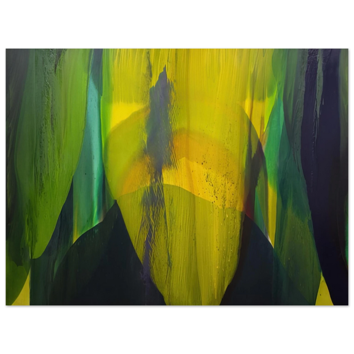 Paul Jenkins - Phenomena Lasting Dawn - 1977 75x100 cm / 30x40inches Fine Art Poster