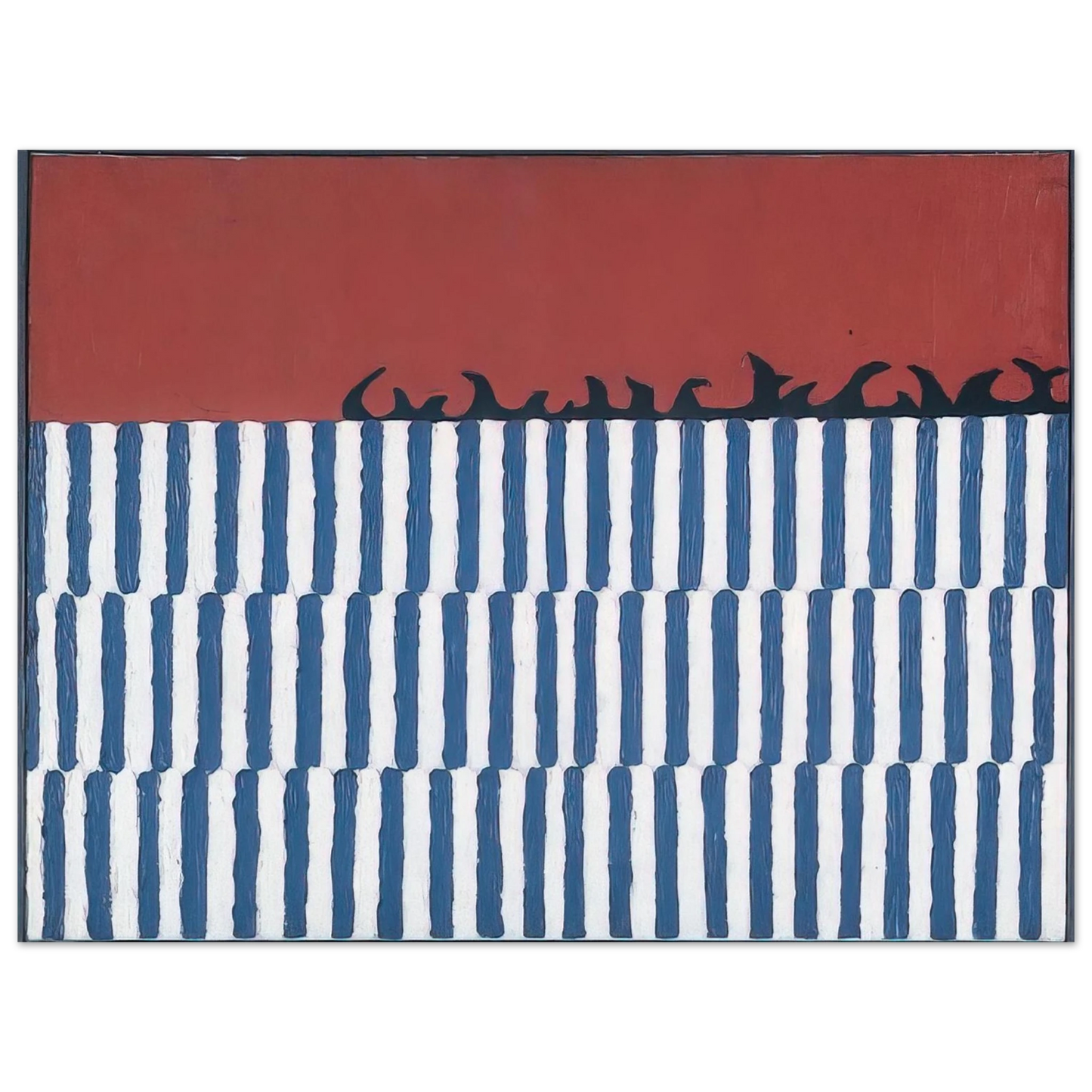 Forrest Bess - Untitled, No. 11a - 1958 75x100 cm / 30x40inches Fine Art Poster
