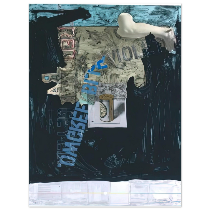 Jasper Johns - DECOY 1971 75x100 cm / 30x40inches Fine Art Poster