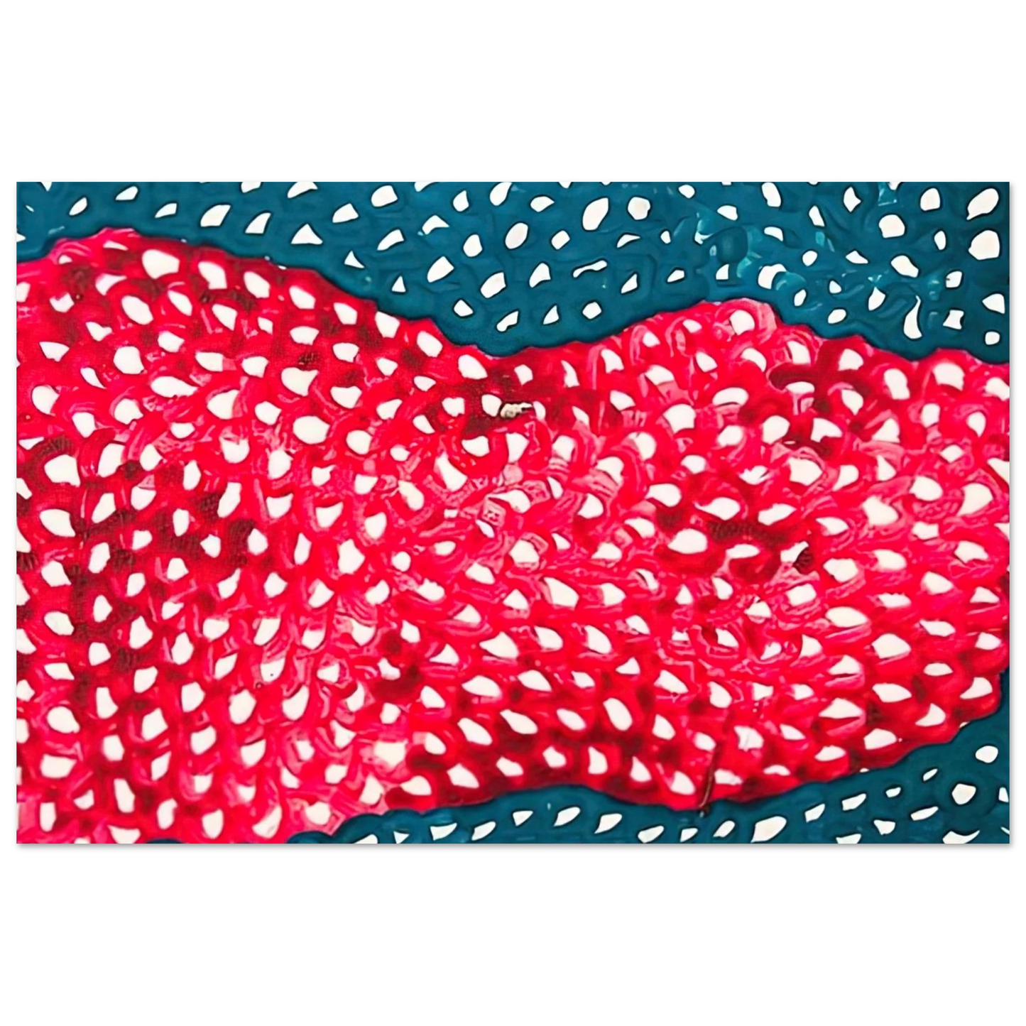 Yayoi Kusama - WAVES 1953 Fine Art Poster