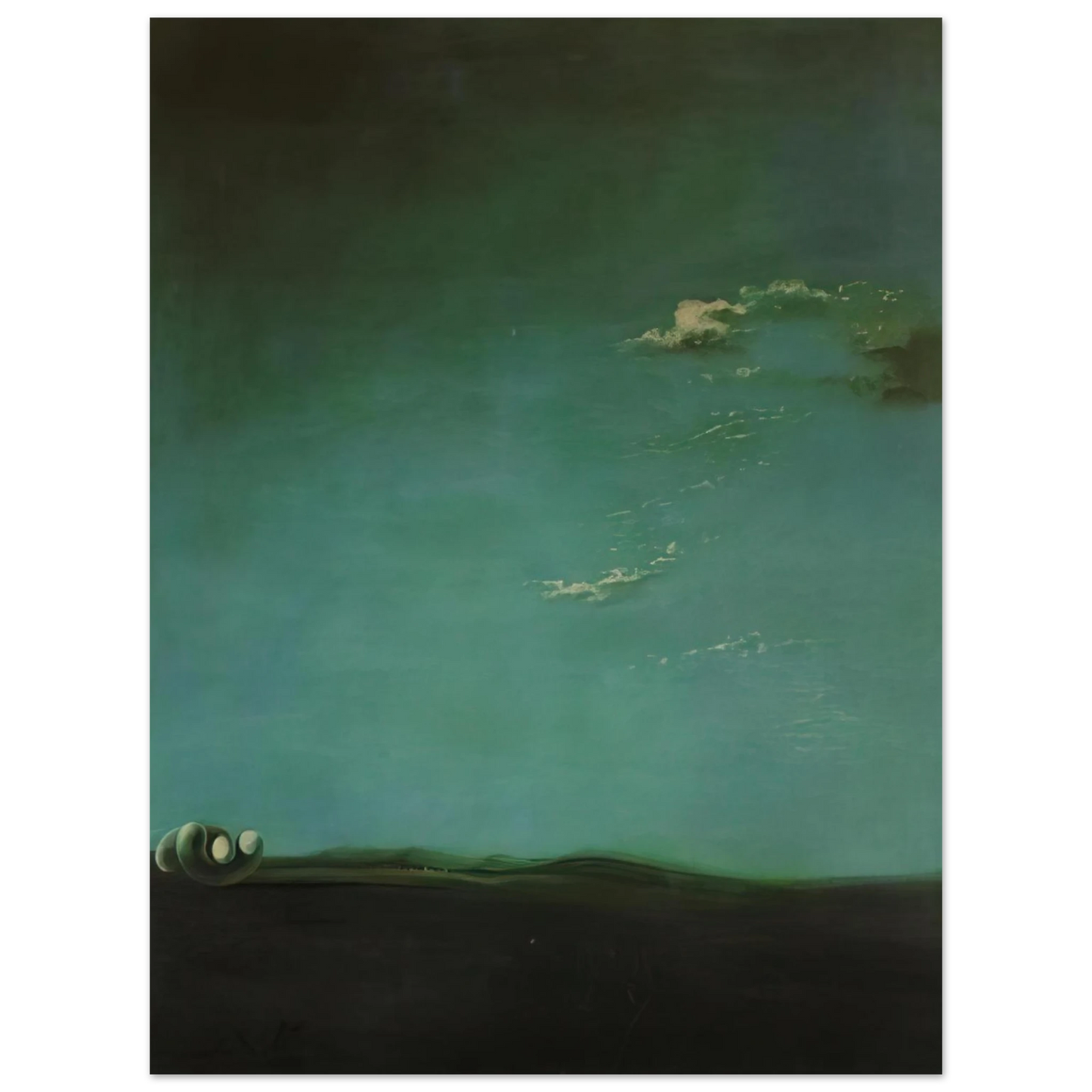 Salvador Dali - HYPNAGOGIC MONUMENT 75x100 cm / 30x40inches Fine Art Poster