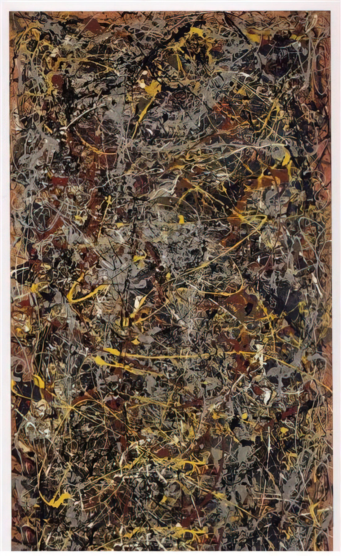 Action Painting Dripping: The Revolutionary Technique That Redefined Modern Art - NUMBER 5 1948 1 by Jackson Pollock