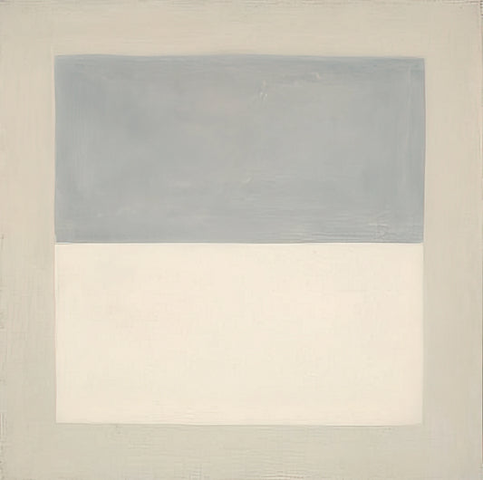 Agnes Martin at Tate: Exploring the Minimalist Master's Legacy and Where to Find Her Prints - Rain  Study  by Agnes Martin