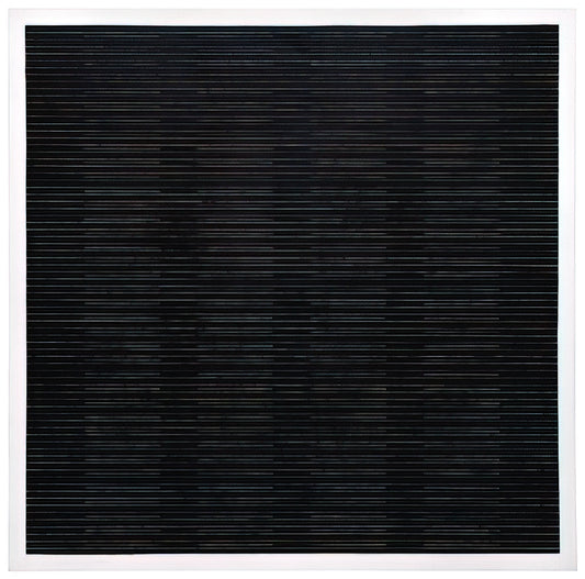 Agnes Martin at the Whitney: A Study in Minimalist Transcendence - The Sea by Agnes Martin