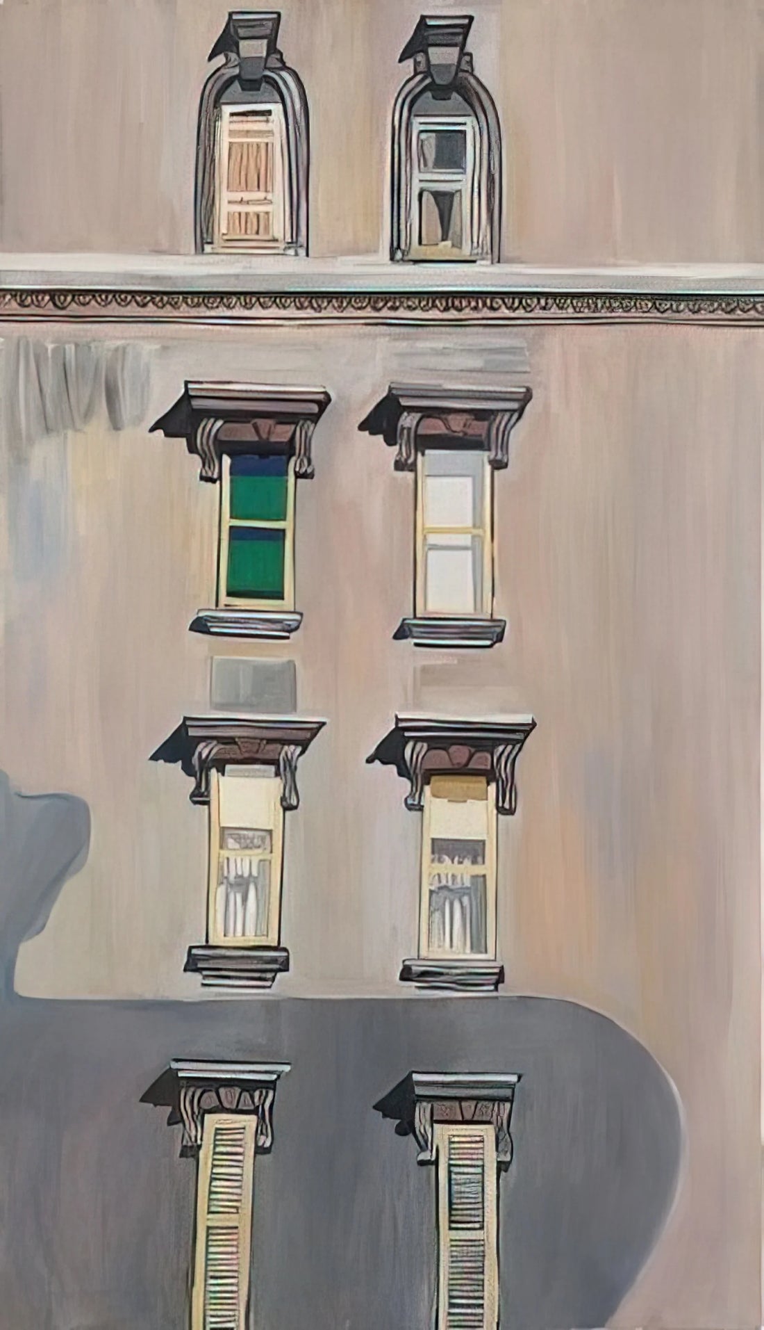 Alice Neel Early Work: The Formative Years of a Portrait Revolutionary - Windows no. 2 by Alice Neel