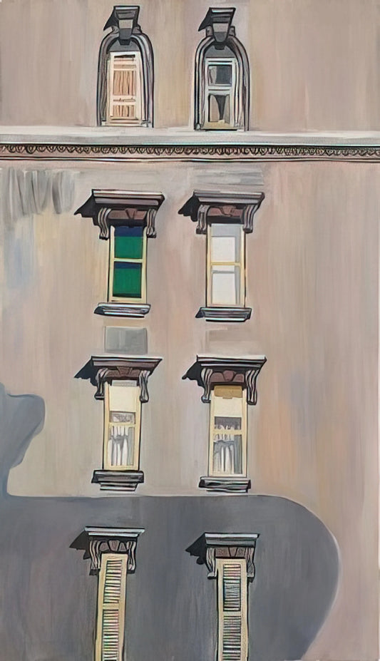 Alice Neel Paintings: The Unflinching Portraits of American Life - Windows no. 2 by Alice Neel