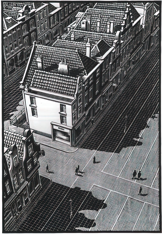 Amazon Escher: The Digital Marketplace for M.C. Escher's Mind-Bending Art Prints - DELFT by MC Escher