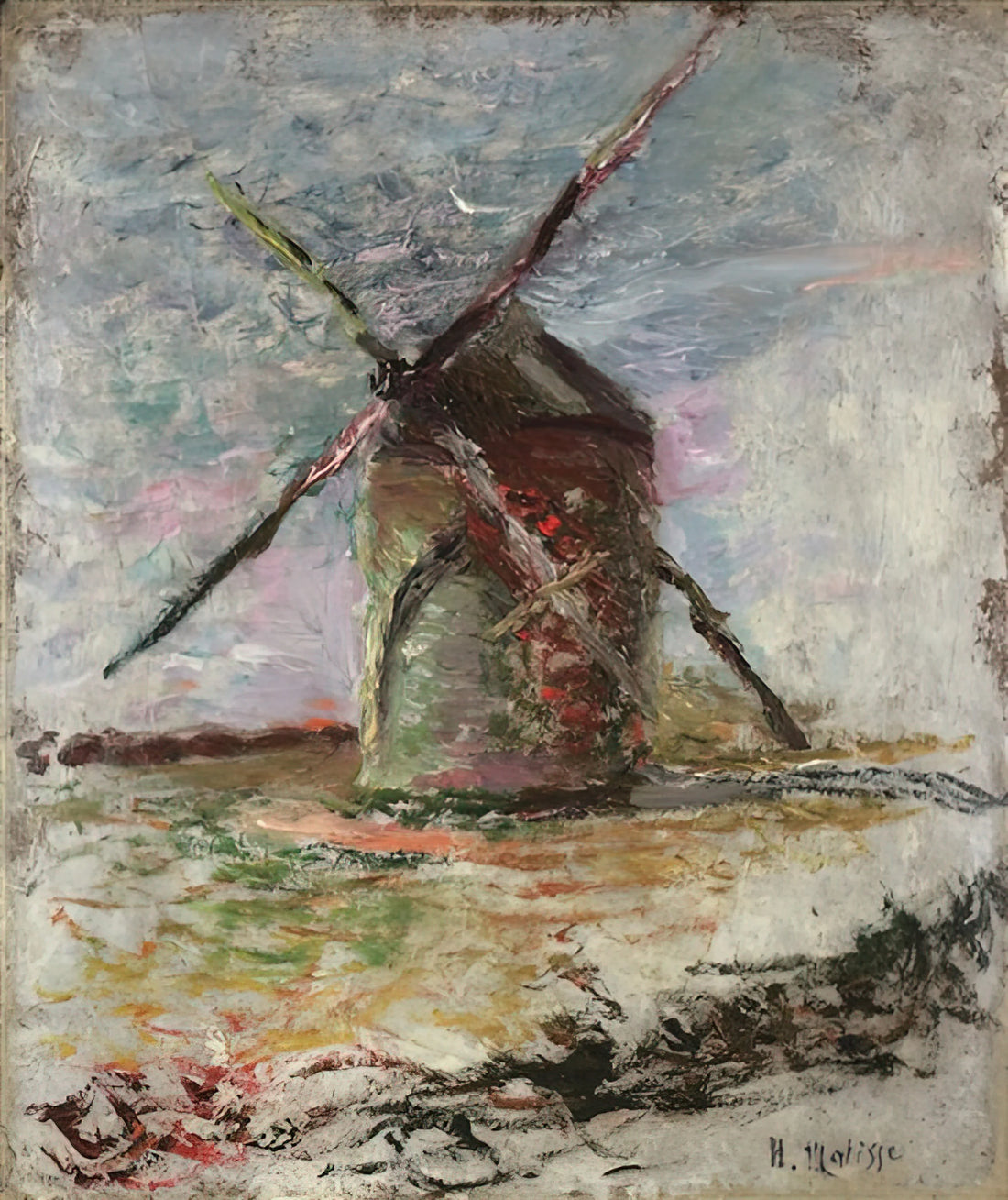 André Derain and Henri Matisse: The Revolutionary Partnership That Created Fauvism - MOULIN 1897 by Henri Matisse