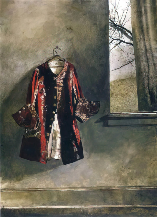 Andrew Wyeth Acrylic Print: Capturing the Essence of an American Master in Modern Reproduction - CURTAIN CALL by Andrew Wyeth