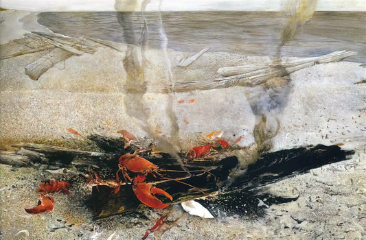 Andrew Wyeth Amazon: Finding Authentic Museum-Quality Prints Beyond Mass Retail - EMBERS 2000 by Andrew Wyeth