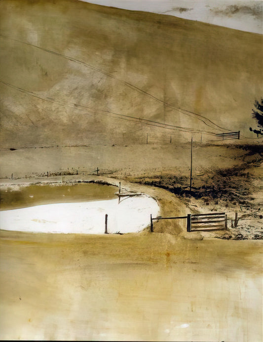 Andrew Wyeth Olson Paintings: A Deep Dive into the Artist's Most Evocative Works - NOT DETECTED 34 by Andrew Wyeth