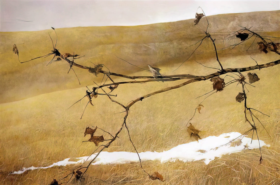 Andrew Wyeth: The Master of American Realism and His Enduring Legacy - LONG LIMB by Andrew Wyeth