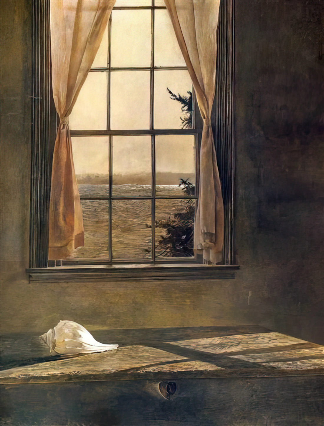 Andrew Wyeth's Christina's World: A Masterpiece of American Realism - HER ROOM by Andrew Wyeth