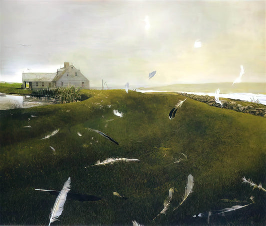 Andrew Wyeth's 'The Carry': A Masterpiece of American Realism and Emotional Depth - AIRBORNE by Andrew Wyeth