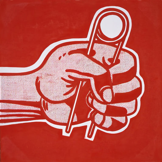 Andy Lichtenstein: The Pop Art Pioneer Who Transformed Comics into Fine Art - THE GRIP 1962 by Roy Lichtenstein