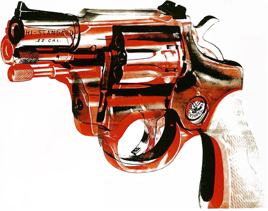 Andy Warhol Absolut Vodka Print: Pop Art Iconography and Collector's Guide - Gun by Andy Warhol