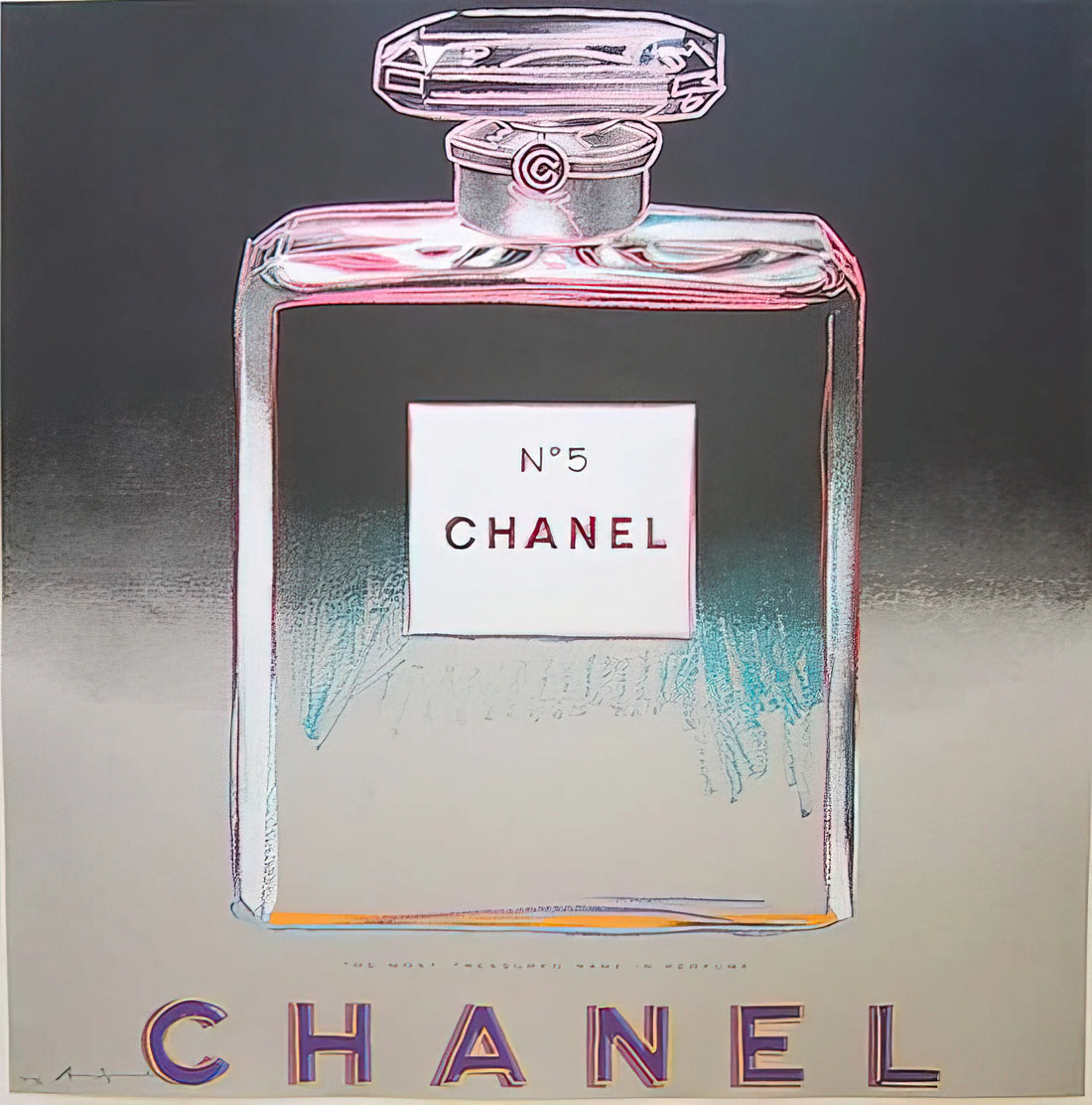 Andy Warhol Endangered Species Prints: A Pop Art Conservation Masterpiece - Chanel No. 5 by Andy Warhol