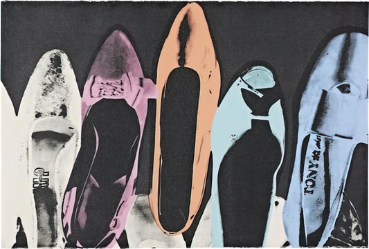 Andy Warhol Lifesavers Print: Pop Art Iconography and Collector's Guide - Diamond Dust Shoes by Andy Warhol