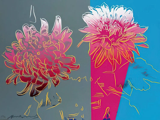 Andy Warhol Love Print: The Iconic Pop Art Symbol of Emotion - Kiku by Andy Warhol
