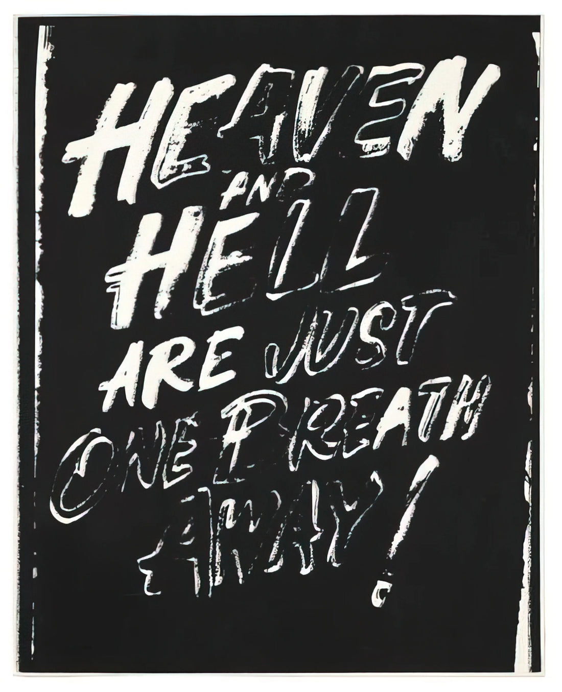 Andy Warhol Marilyn Poster: Iconic Pop Art & Collector's Guide - Heaven and Hell Are Just One Breath Away! by Andy Warhol