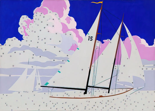 Andy Warhol Original Prints for Sale: A Collector's Guide to Authenticity and Investment - Do It Yourself  Sailboats  by Andy Warhol