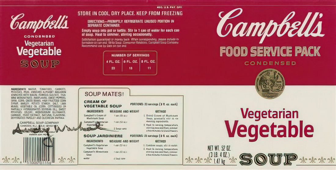 Andy Warhol Turtle Print: A Rare and Playful Exploration of Pop Art's Iconography - Campbell Soup Company by Andy Warhol