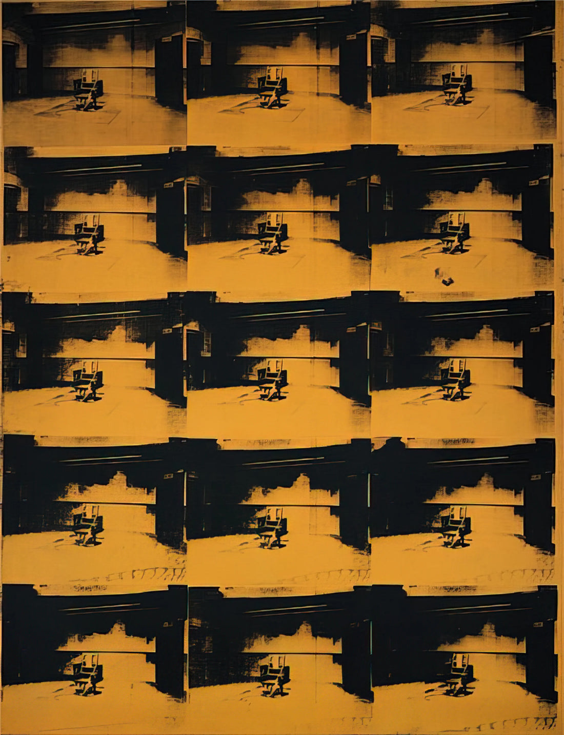 Andy Warhol Unsigned Prints: Understanding Value, Authenticity & Collector Insights - Orange Disaster by Andy Warhol