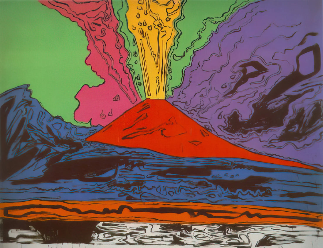 Andy Warhol Vintage Posters: The Pop Art Revolution in Print - Vesuvius by Andy Warhol
