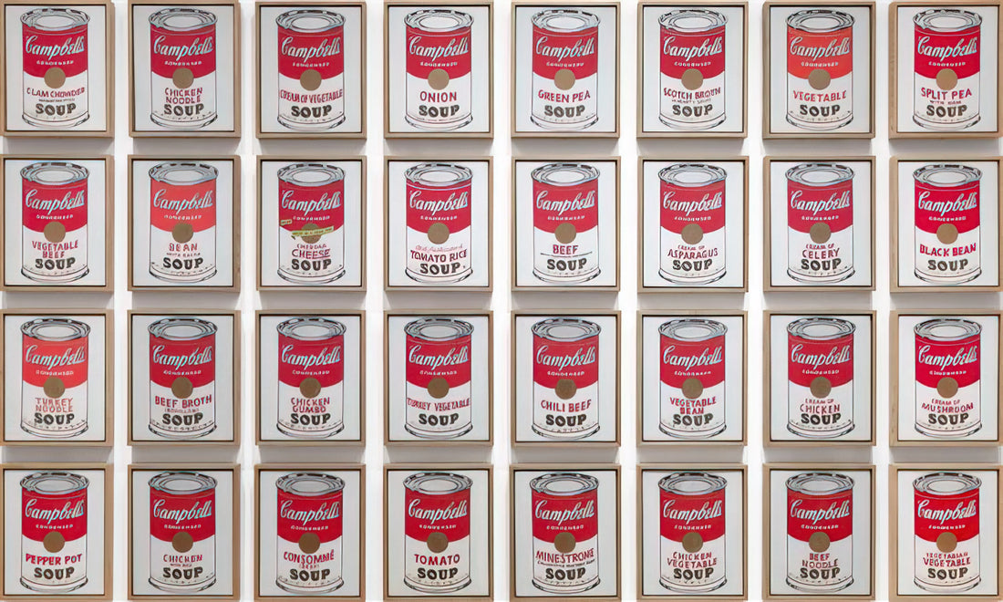 Andy Warhol: The Pop Art Pioneer Who Redefined American Culture - Campbell's Soup Cans by Andy Warhol