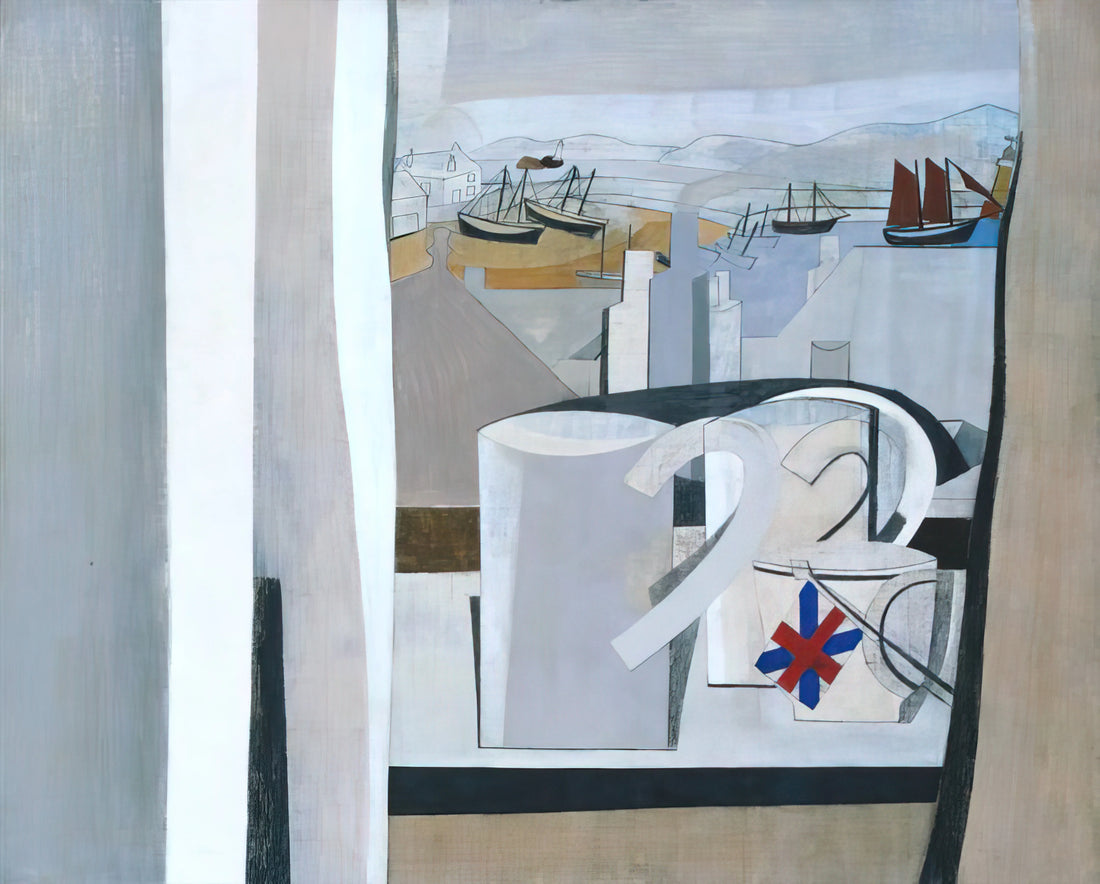 Ben Nicholson at Kettle's Yard: A Modernist Sanctuary of Art and Life - 1943-45 St Ives, Cornwall - 1945 by Ben Nicholson