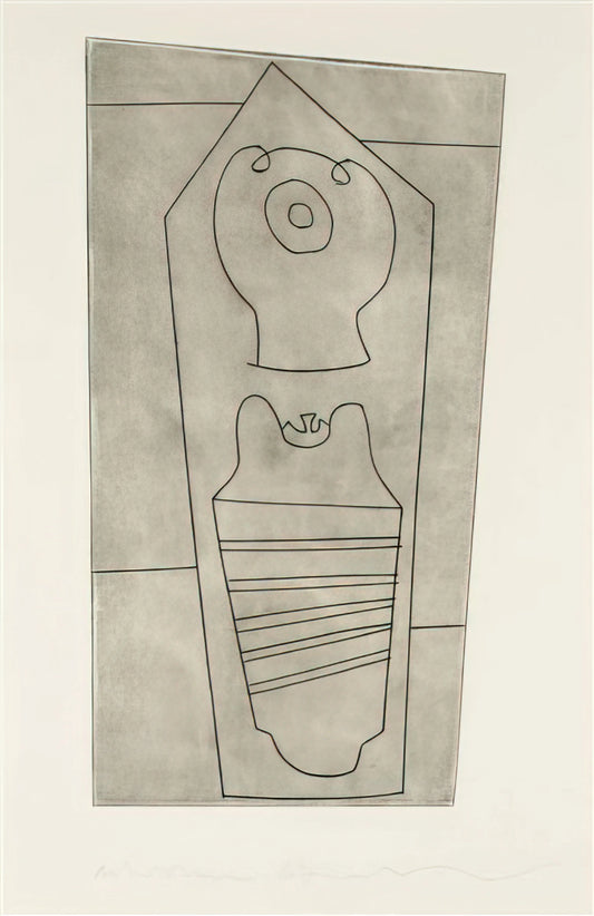 Ben Nicholson: The Abstract Painter Who Redefined Modern British Art - Turkish form - 1967 by Ben Nicholson