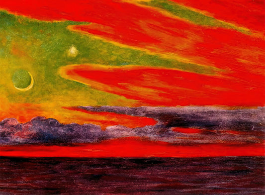 Best Diego Rivera Paintings: A Curator's Guide to His Most Iconic Works - EVENING TWILIGHT AT ACAPULCO 1956 by Diego Rivera