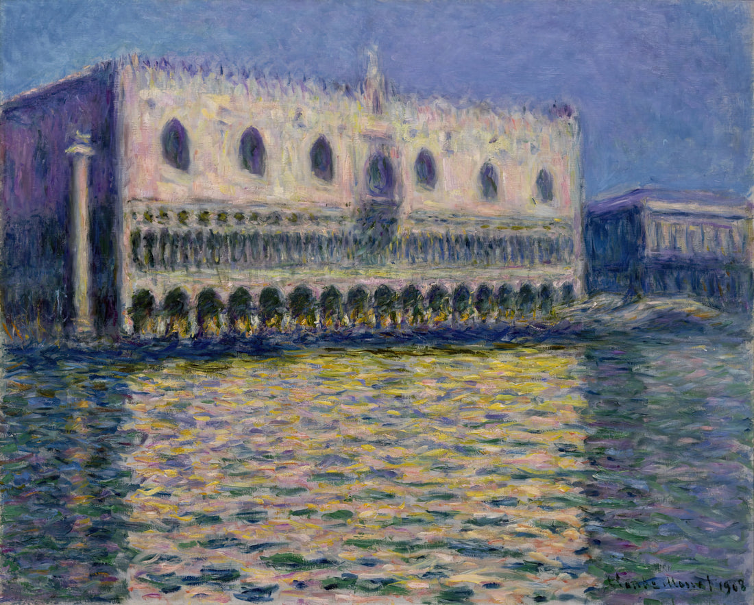 Best Monet: A Curated Guide to Claude Monet's Most Iconic Works and Where to Find Museum-Quality Prints - The Palazzo Ducale by claude monet