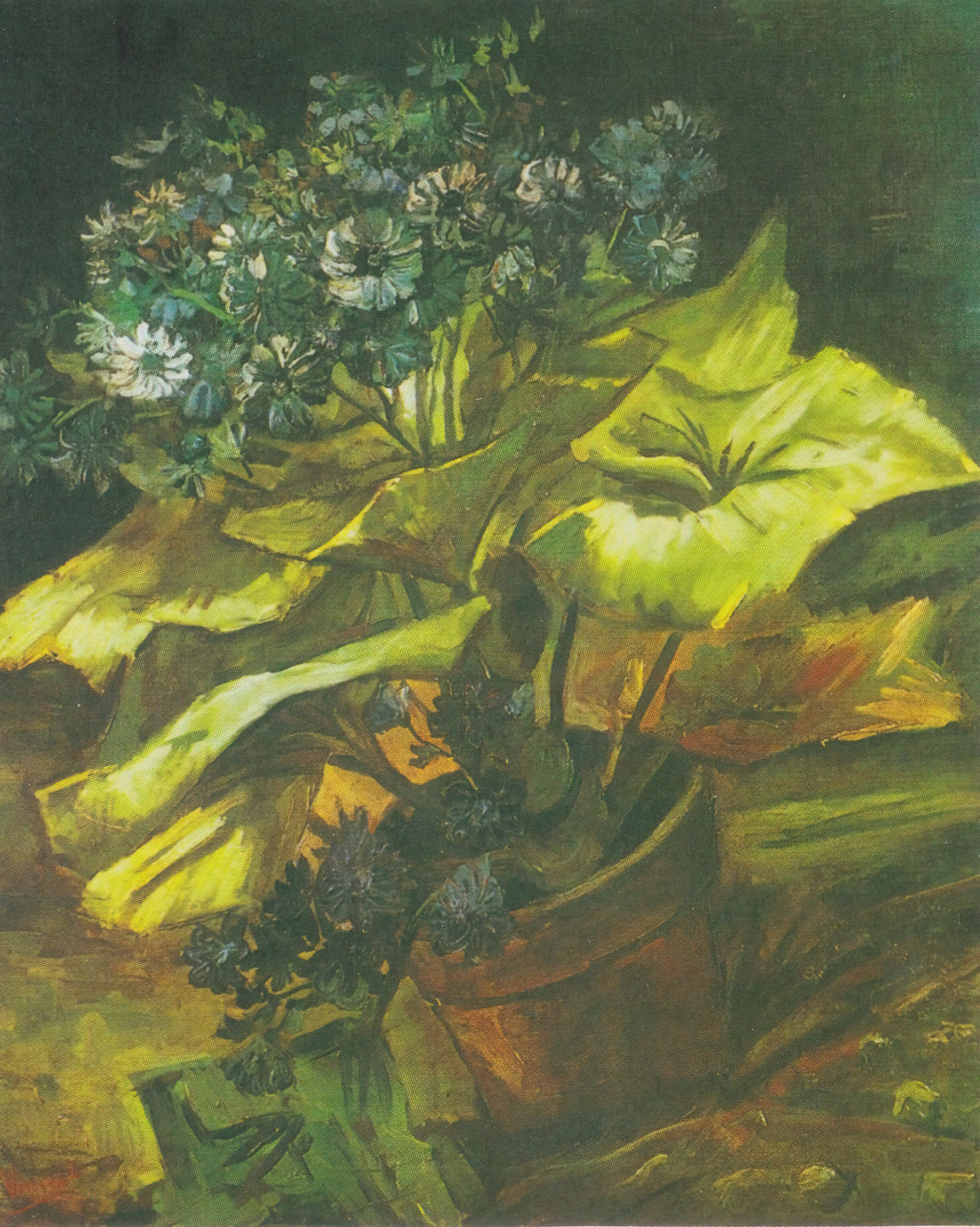Best Van Gogh Paintings: A Curator's Guide to His Most Iconic Works - Flower Pot with Asters by Vincent van Gogh