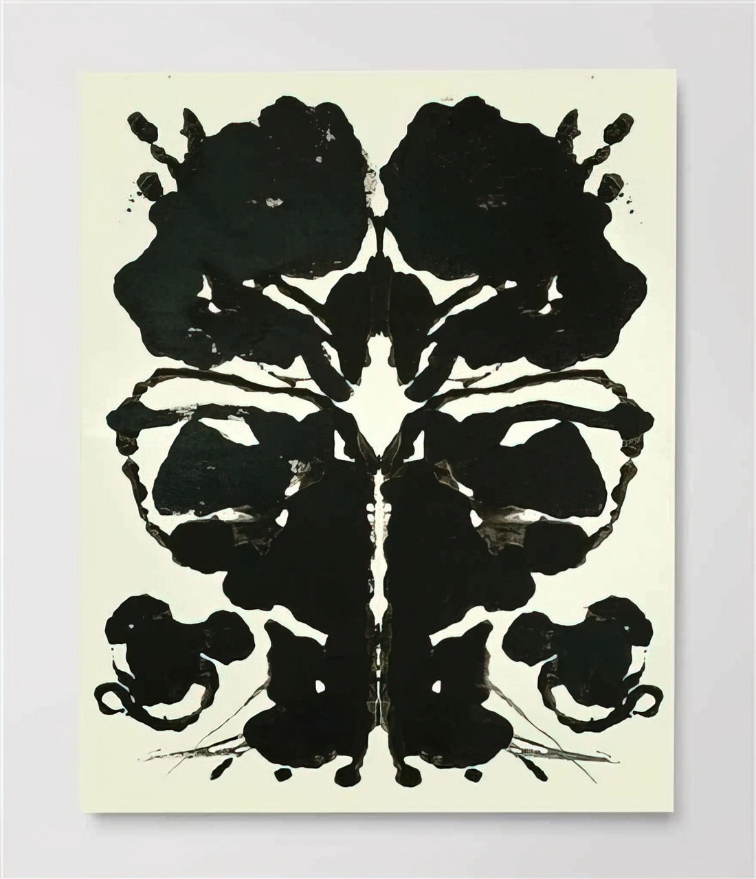 Bill Irwin and Andy Warhol: The Unlikely Intersection of Performance Art and Pop Iconography - Rorschach by Andy Warhol