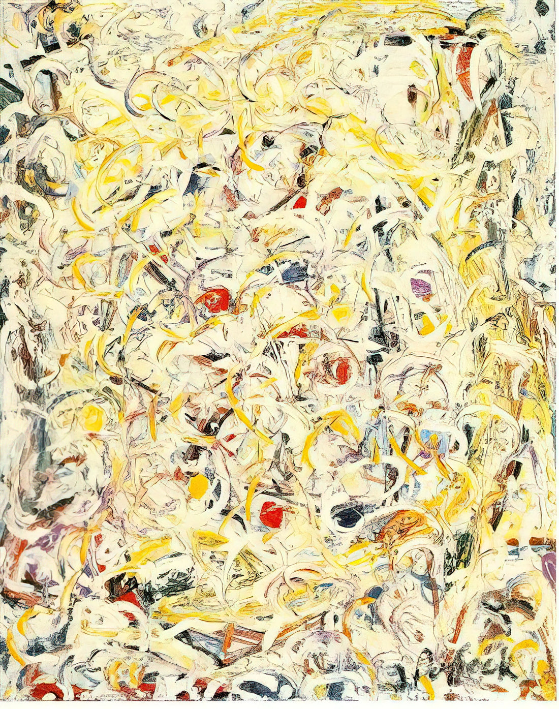 Black and White Pollock: The Radical Monochrome Masterpieces of Jackson Pollock - SHIMMERING SUBSTANCE 1946 1 by Jackson Pollock