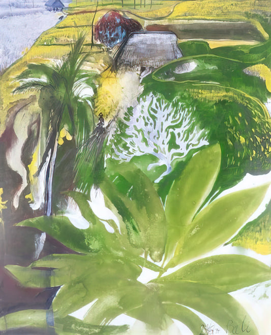 Brett Whiteley's Difficult Pleasure: The Turbulent Genius of Australian Art - Bali - figurative by Brett Whiteley