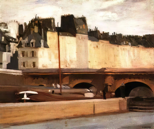 Brian O'Doherty on Edward Hopper: A Critical Exploration of American Solitude - Écluse de la Monnaie by Edward Hopper