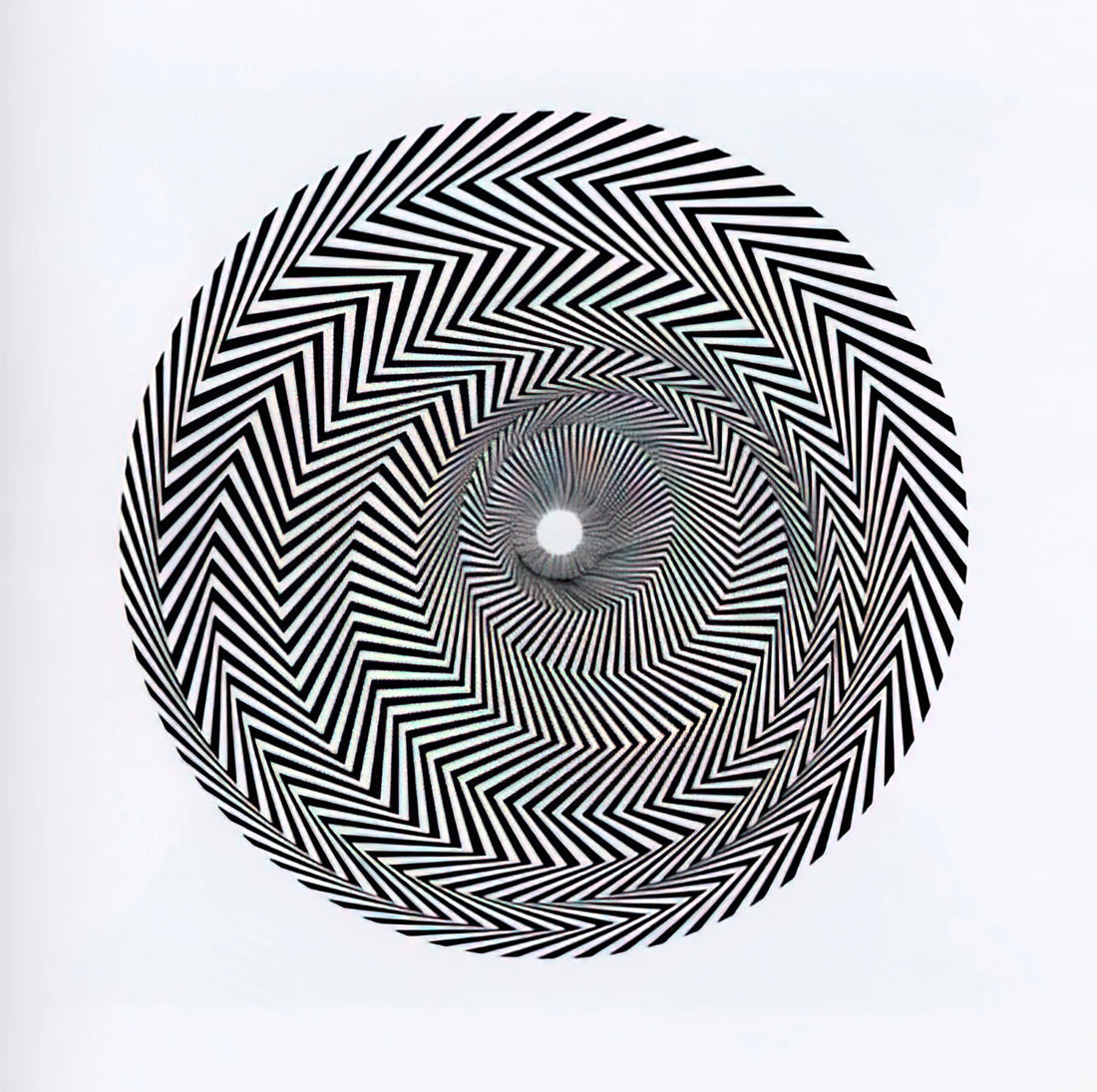 Bridget Riley Nataraja 1993: The Op Art Master's Kinetic Exploration of Sacred Form - BLAZE 1 1962 by Bridget Riley