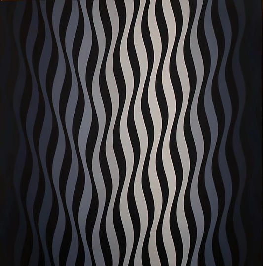 Bridget Riley at Christie's: The Enduring Market Power of Op Art's Leading Visionary - DRIFT 2 1966 by Bridget Riley