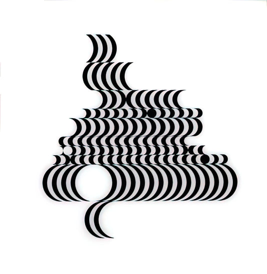 Bridget Riley: The British Artist Who Redefined Perception Through Op Art - FRAGMENT 2 1965 by Bridget Riley
