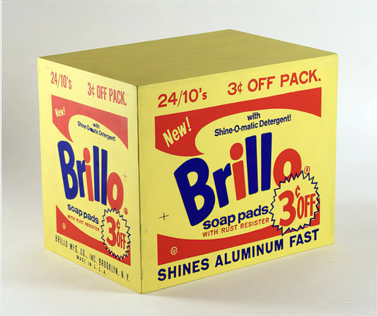 Brillo Artist: Andy Warhol, Pop Art, and the Iconic Box That Redefined Art - Brillo Box  3c Off  by Andy Warhol